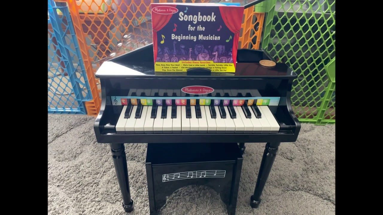 Unboxing Melissa and Doug Grand Piano