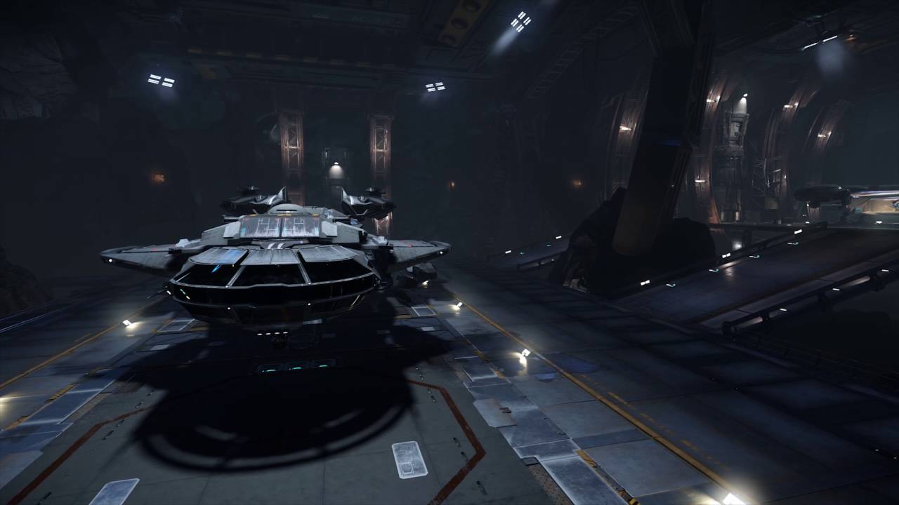 StarCitizen : Asteroid Hangar [VFG Industrial Hangar] 4K