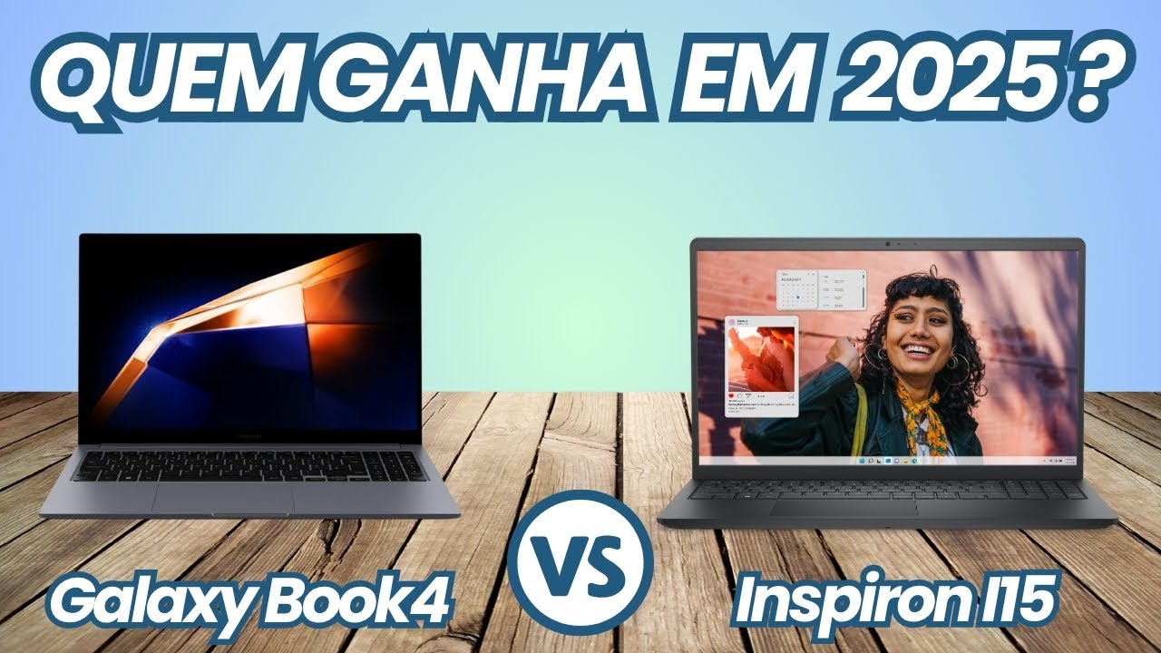 Samsung GALAXY BOOK 4 vs Dell Inspiron 15 - Qual &eacute; melhor?