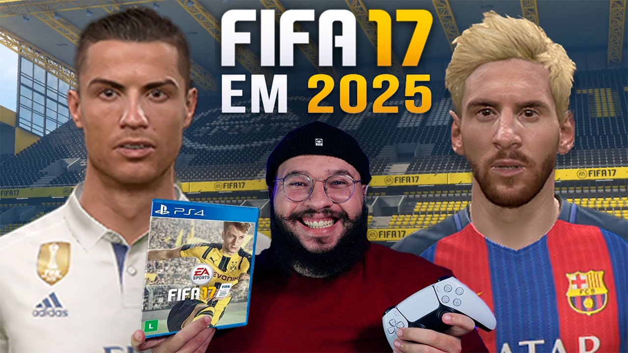 JOGUEI O FIFA 17 EM 2025