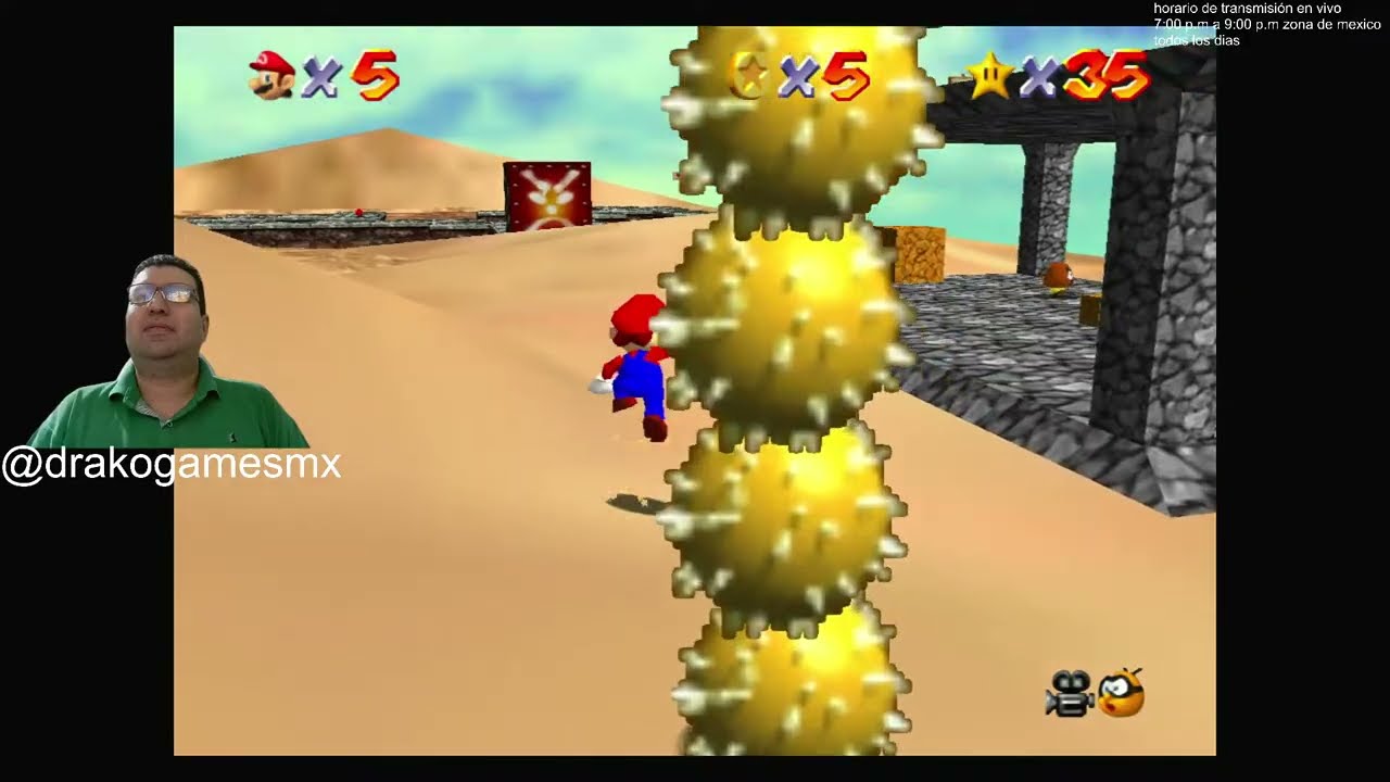 Super Mario 64 capitulo 3 @drakogamesmx