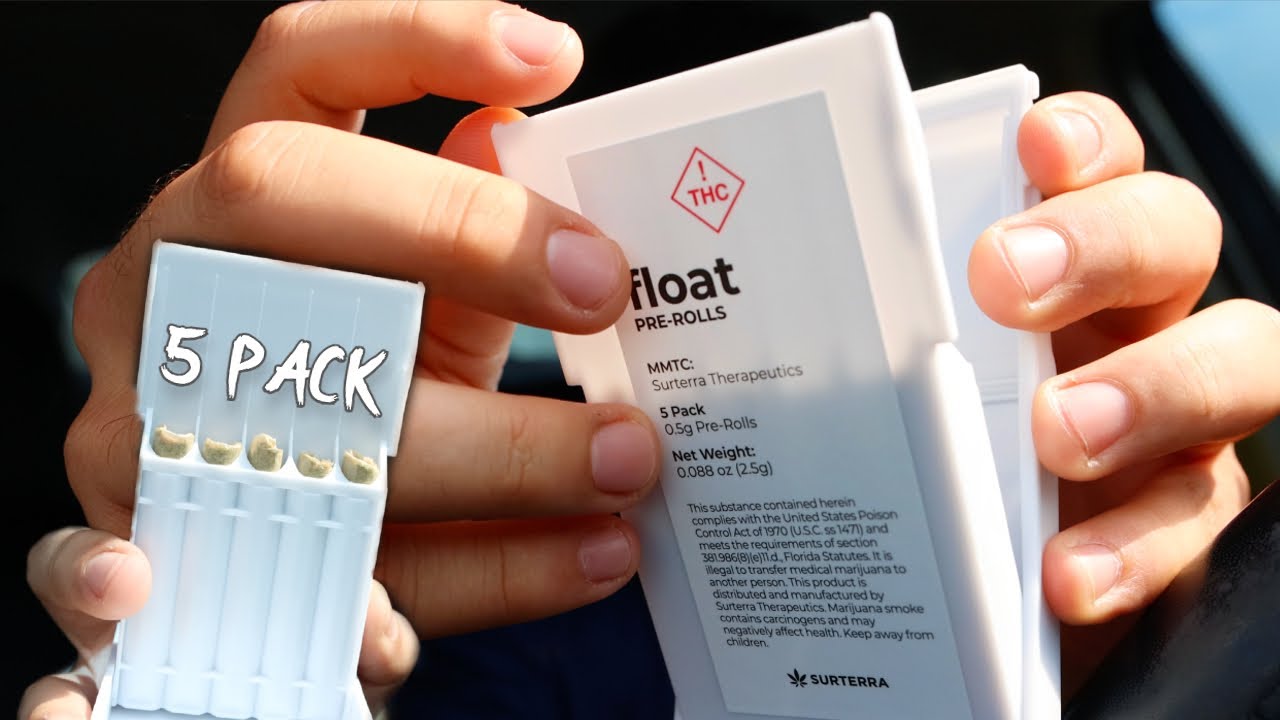 5 Pre Rolls in a wallet?🤭🍃 | Surterra Wellness
