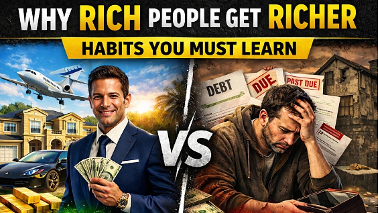Why Rich People Get Richer: Habits You Must Learn