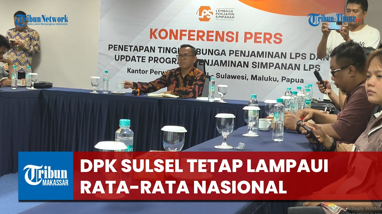Meski Melambat, DPK Sulsel Tetap Lampaui Rata-Rata Nasional