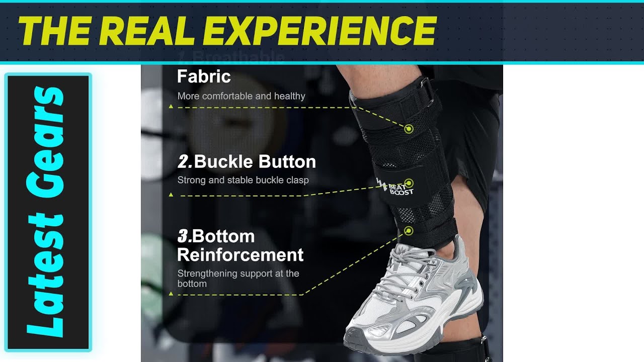 Регулируемые утяжелители для лодыжек и запястий BeatBoost: идеальный усилитель тренировок!