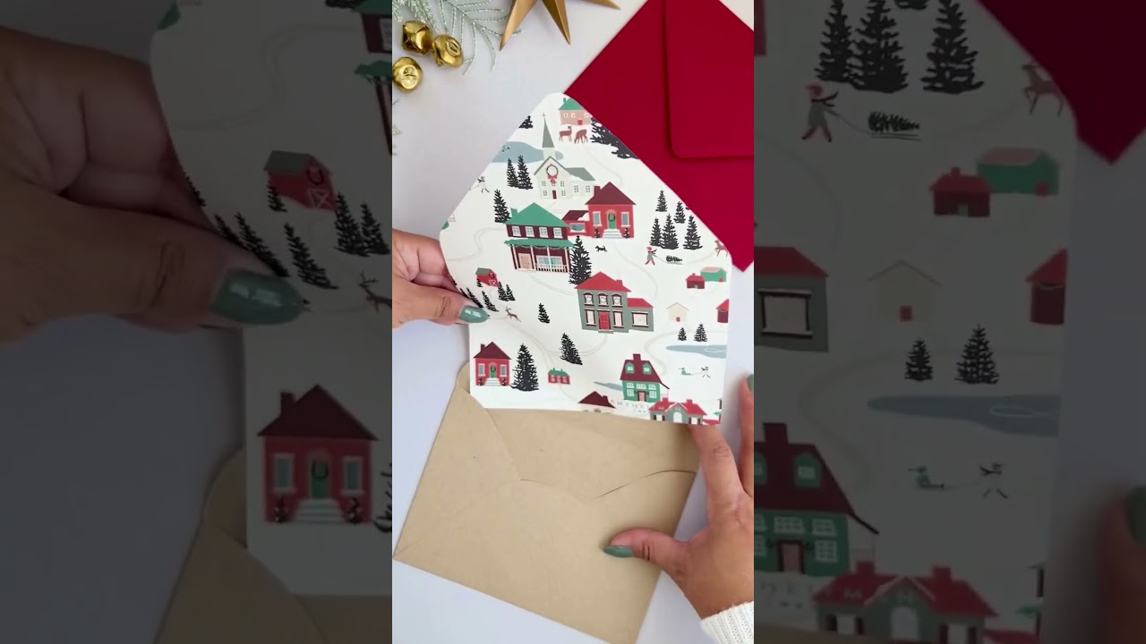 Holiday Envelope Liner