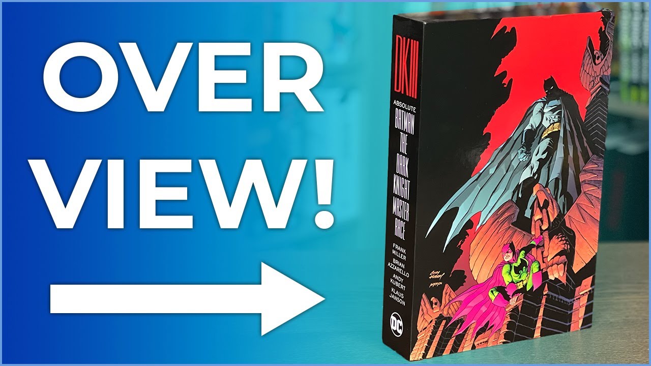 Absolute Batman The Dark Knight III: Master Race (NEW PRINTING) Overview & Comparison |