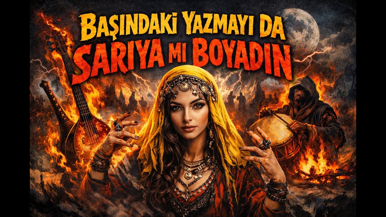 Başındaki Yazmayı da Sarıya mı Boyadın | Psychedelic Dirty Anatolian Rock Cover