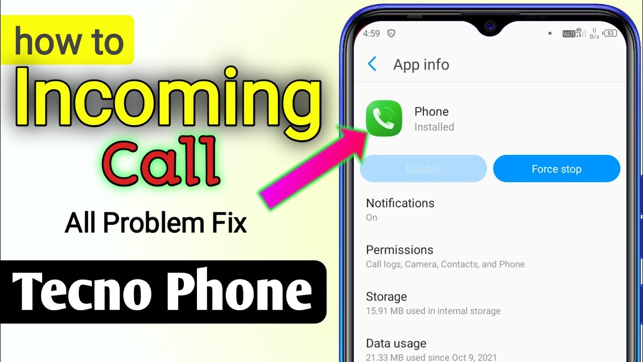 How To Incoming Call In Tecno Phone | How To Incoming Call In Tecno Spark Go | A to Z all setting