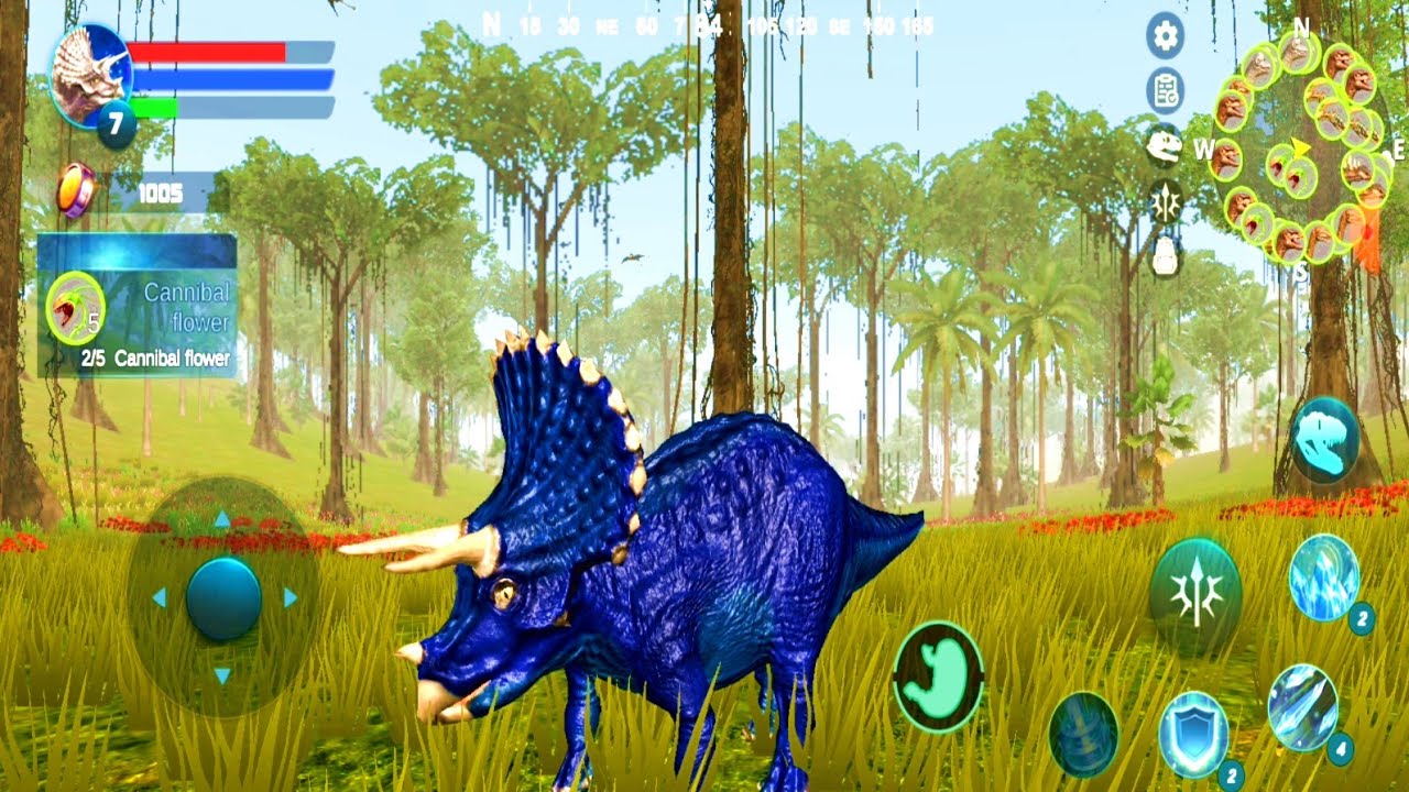 Triceratops Simulator - Android Gameplay #14 - Dinosaur Simulator