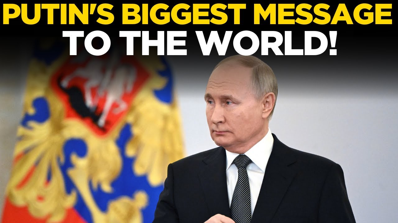 PUTIN KREMLIN AWARDS LIVE | President Putin Bestows State Medals in Moscow Ceremony | TN World