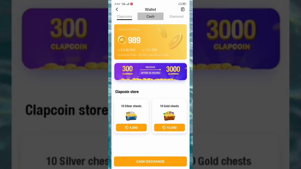 Clipclap see 1000  1500 daily | earn watching video