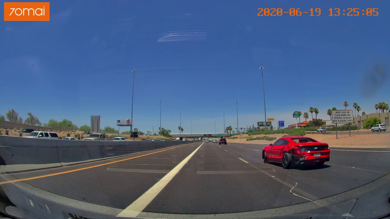 Crash at I-17 & Grand Ave Phoenix AZ
