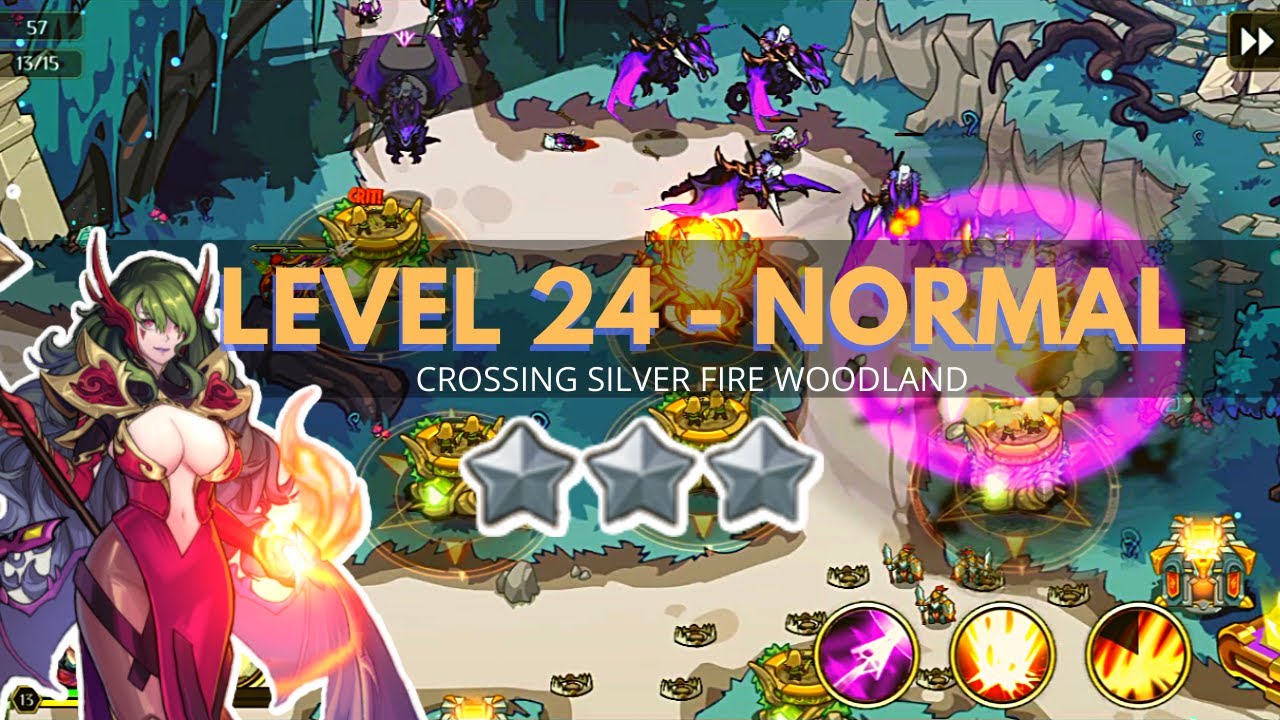 Kingdom War TD: Level 24 NORMAL / GAMEPLAY  / GUIDE / WALKTHROUGH / Legends Defense