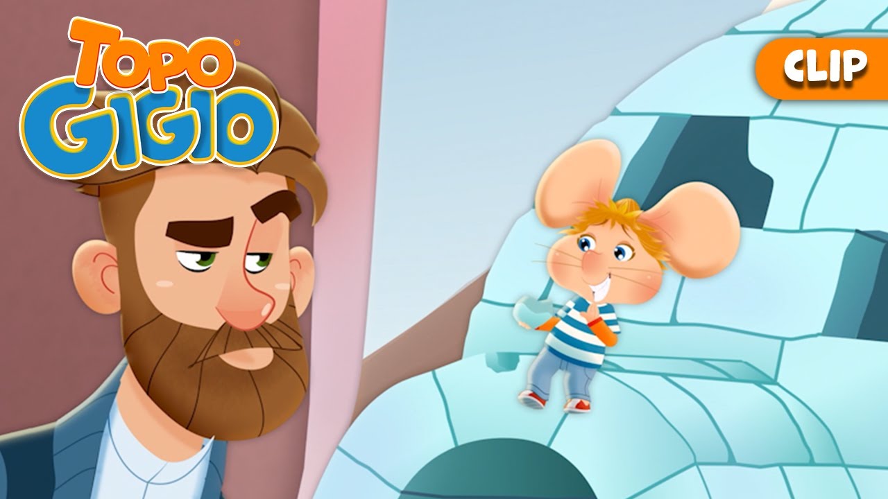 Spettacolare paese delle meraviglie invernale per papà | Topo Gigio Italiano 🐭 Cartone Animato Clip