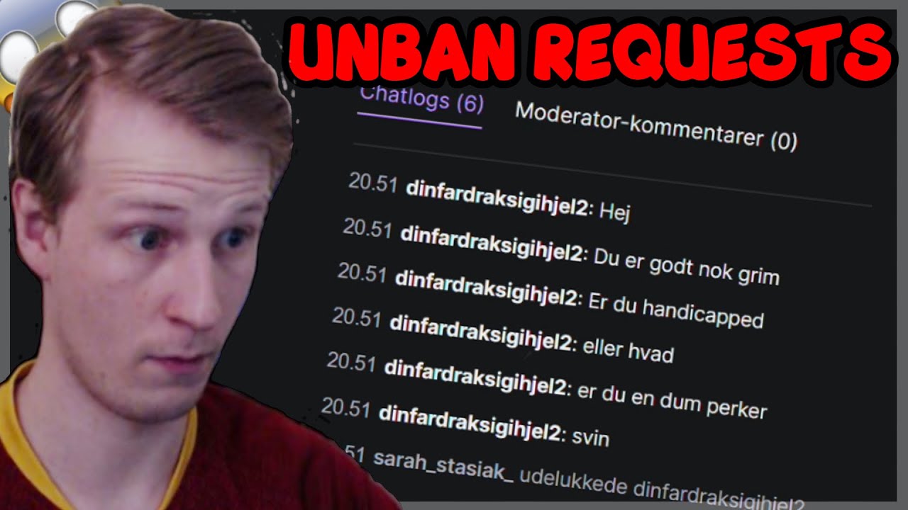 600 MAND VILLE GERNE HAVE UNBAN FRA MIN TWITCH KANAL... (Zrool's Unban Requests 10) | Zrool