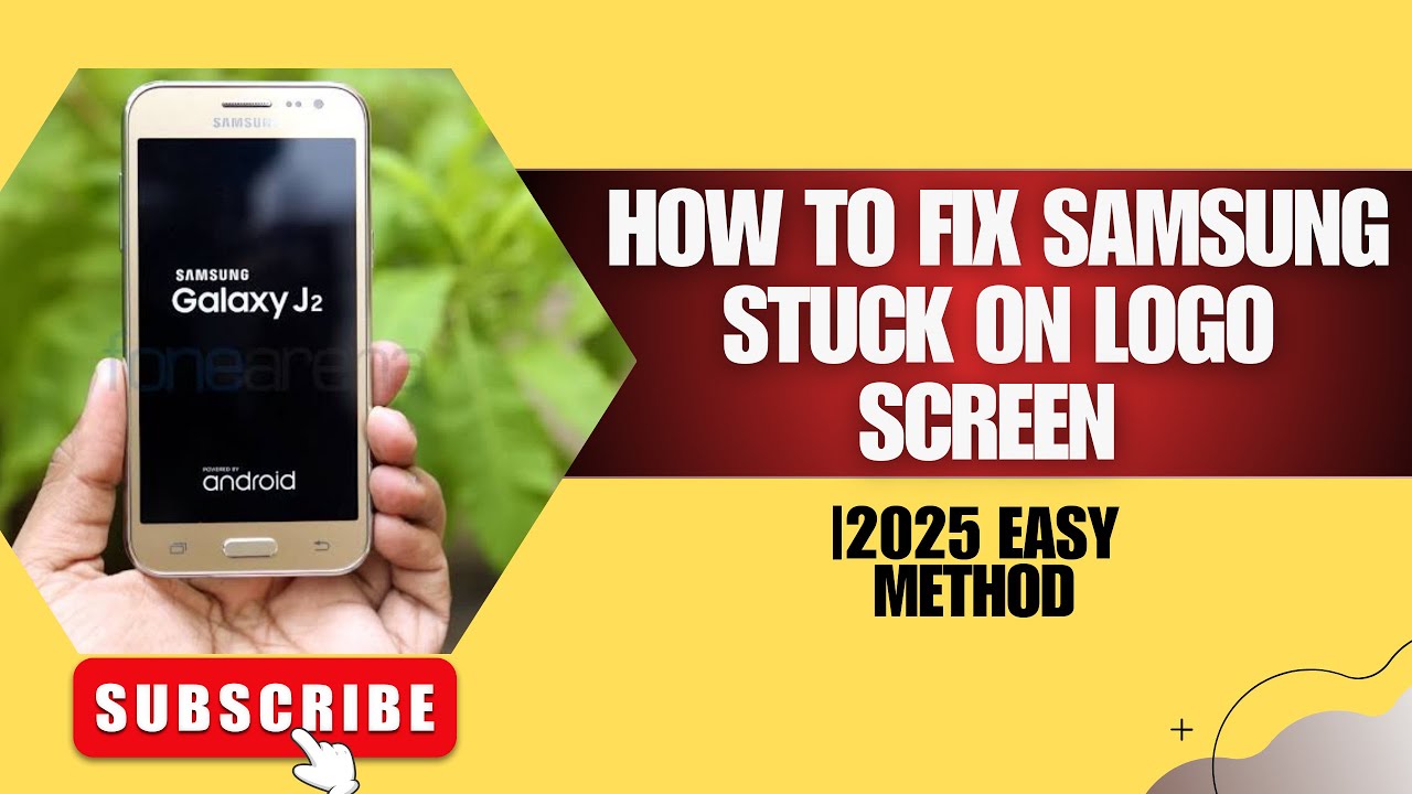 How to Fix Samsung stuck on Logo Screen in 4 minutes