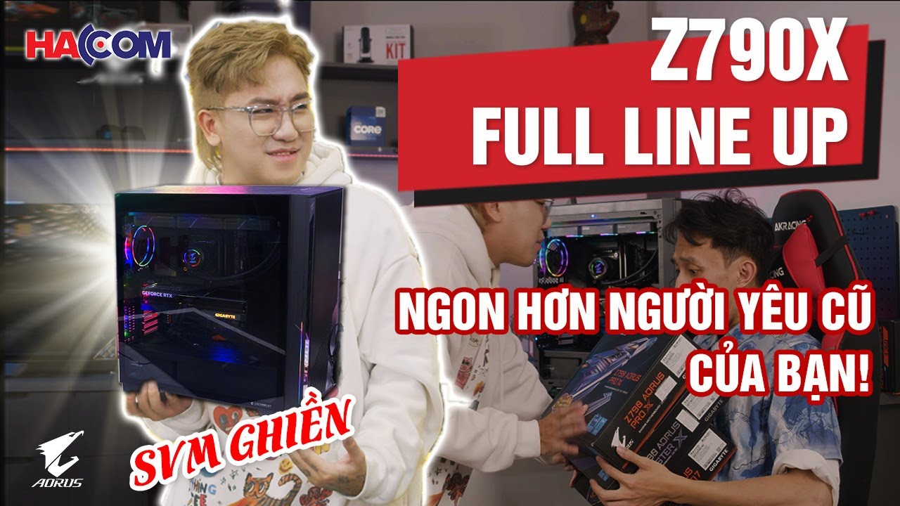 MUỐN CÓ TRẢI NGHIỆM TUYỆT HƠN CẢ CÓ NGƯỜI YÊU? Build ngay Z790X Full line up: Master X/Wifi 7/Pro X