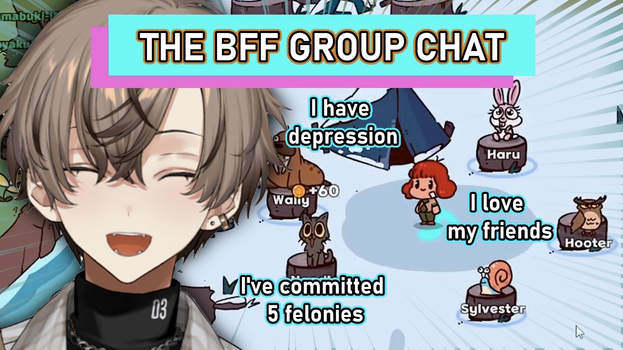 Alban makes the perfect group chat in MyVoiceZoo