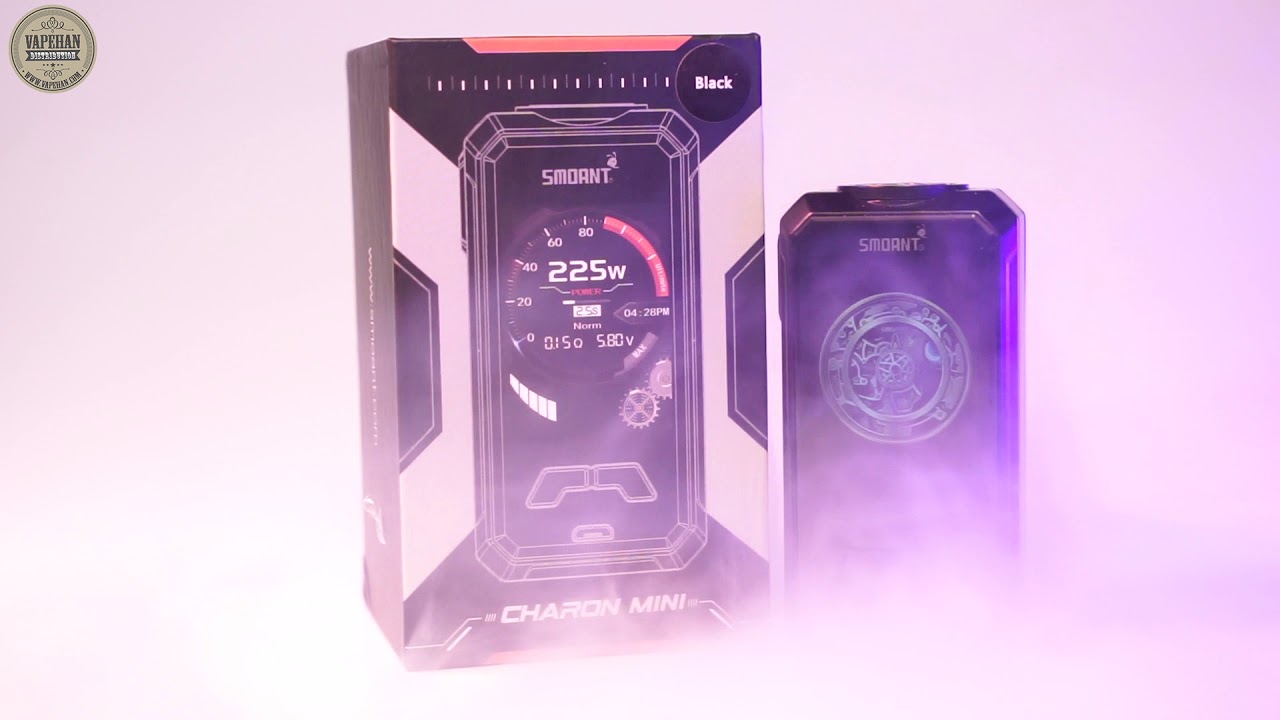 Smoant Charon Mini 225 W TC VW Box Mod