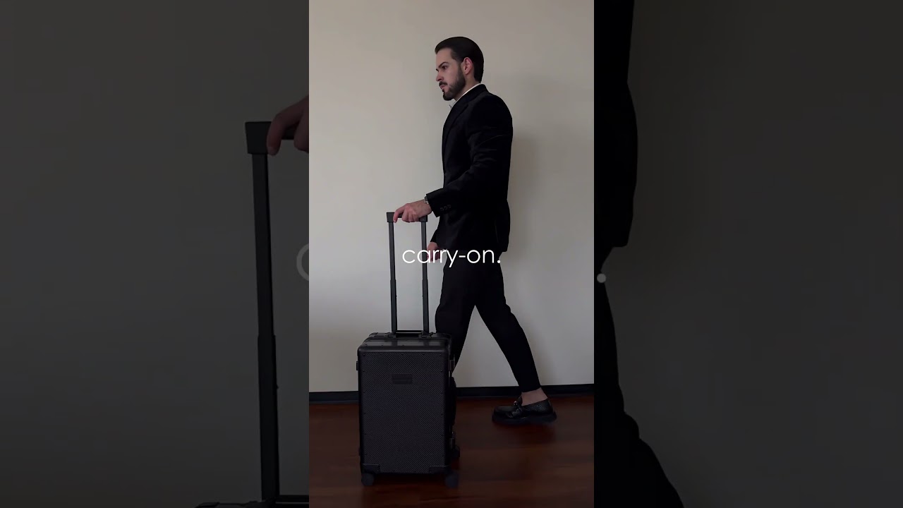 Voted Best Luggage of 2025 |  Skyborne B-2 Carbon Trunk&trade;  #fashion #traveltips #whatsinmybag
