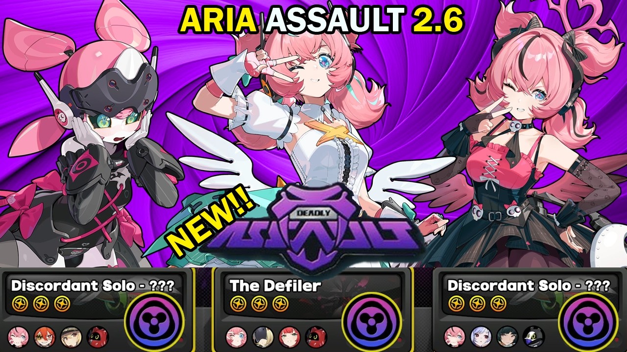 M0W0 Aria Teams! (No Sunna) | Deadly Assault 9 Star Clear | Zenless Zone Zero ZZZ 2.6【ゼンゼロ】