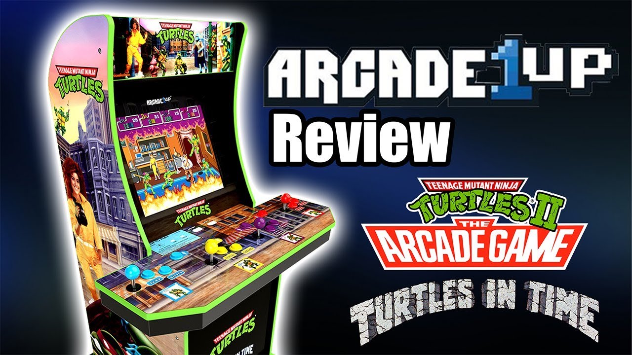 Arcade1UP Teenage Mutant Ninja Turtles Arcade Machine Review - Is it Worth Buying?
