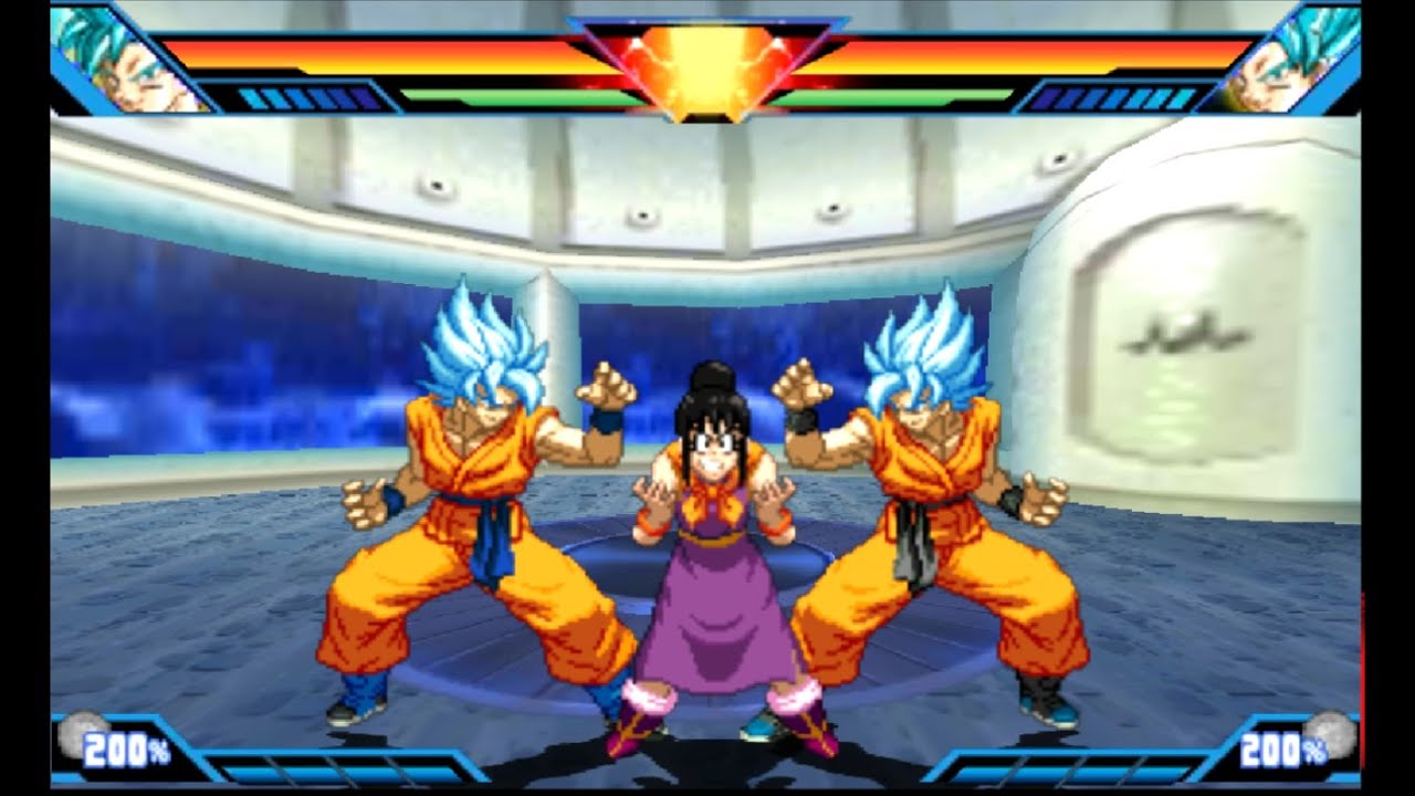 Goku SSGSS  | Moveset showcase | dragon ball z: extreme butoden [ 3DS ]
