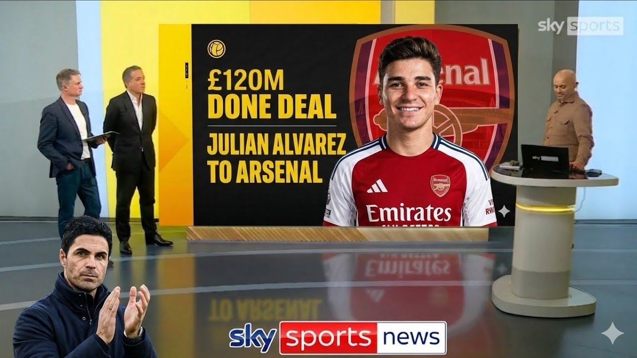 🚨 DONE DEAL: ARSENAL COMPLETE STUNNING JULI&Aacute;N &Aacute;LVAREZ TRANSFER AS STRIKER SIGNS SUMMER DEAL!