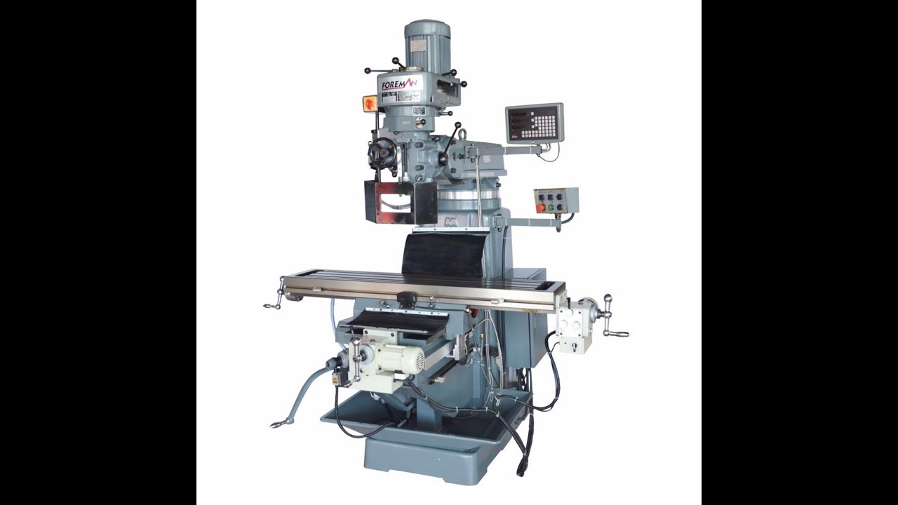 Foreman KF430A Kalıpçı Freze Tezgahı | İlk Çalıştırma ve Dikkat Edilmesi Gerekenler