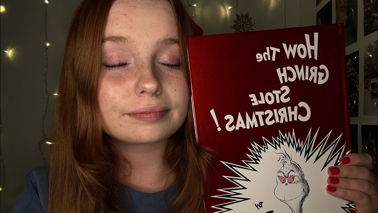 ASMR Whispered Story Telling | Reading How The Grinch Stole Christmas