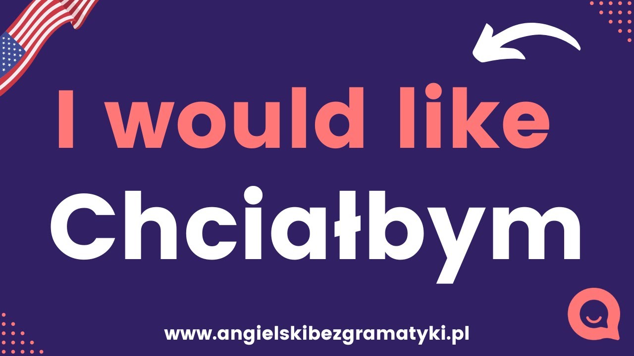 🇺🇸Język angielski: I would like - Chciałbym | Super ważne wyrażenie! | www.angielskibezgramatyki.pl