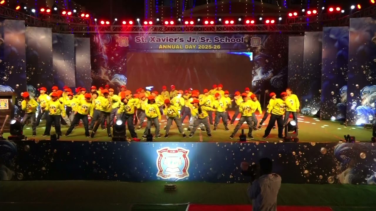 We will rock you Dance by Std II - St. Xavier's Jr./Sr. School