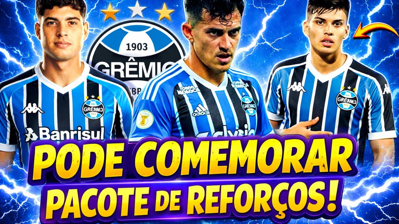 BOMBA ! GRÊMIO SURPREENDE A TORCIDA E FECHA COM PACOTE DE REFORÇOS ! NOTICIAS DO GRÊMIO HOJE