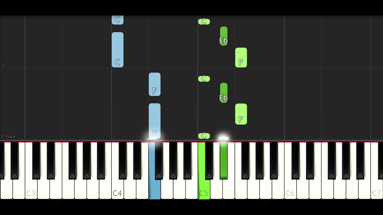 Justin Timberlake ft Chris Stapleton - Say Something (EASY Piano Tutorial)