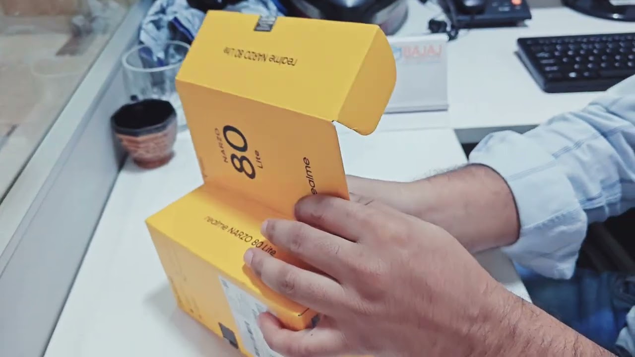 Realme Narzo 80 Lite Unboxing budget mobile Under 10000 rupees.