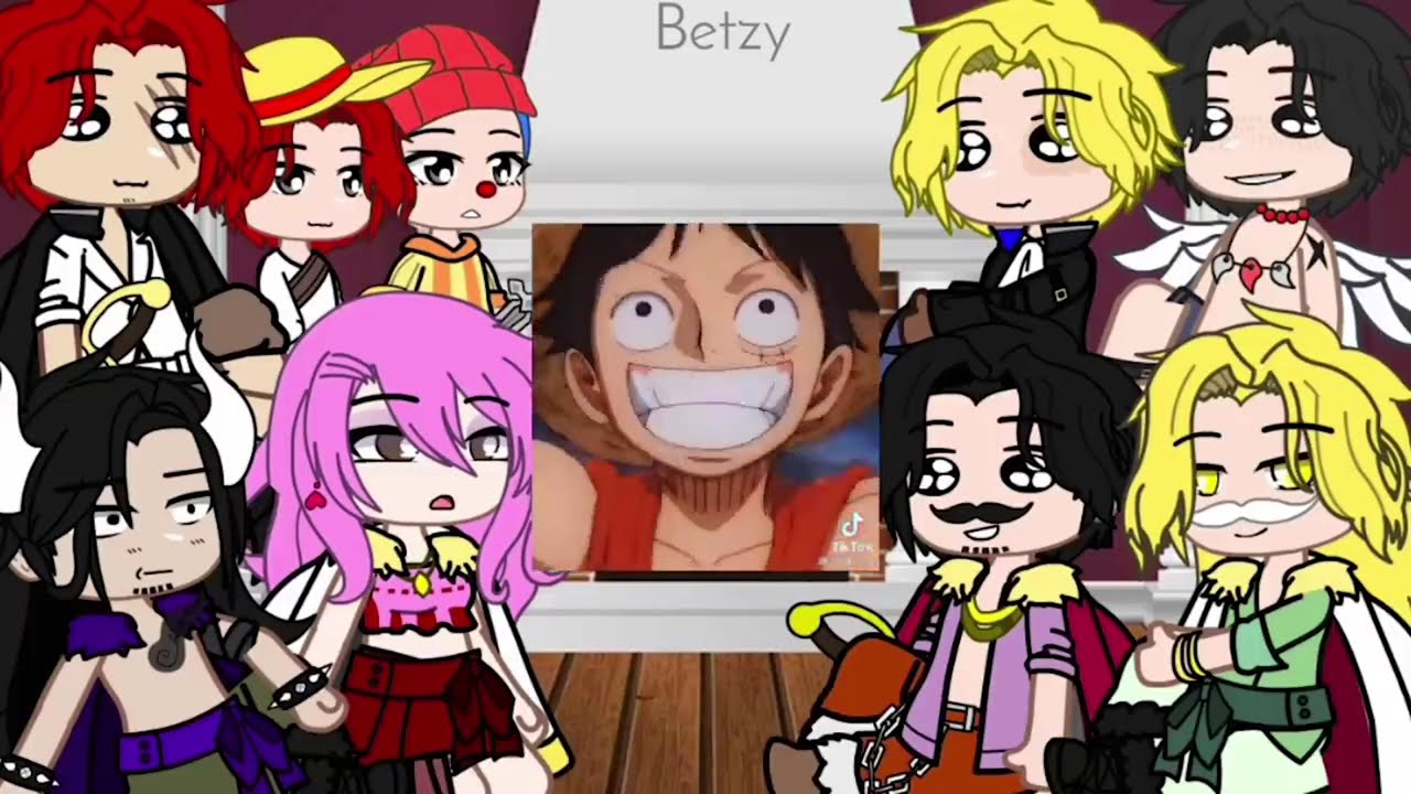 Past Pirate era react to One Piece || One Piece || Gacha