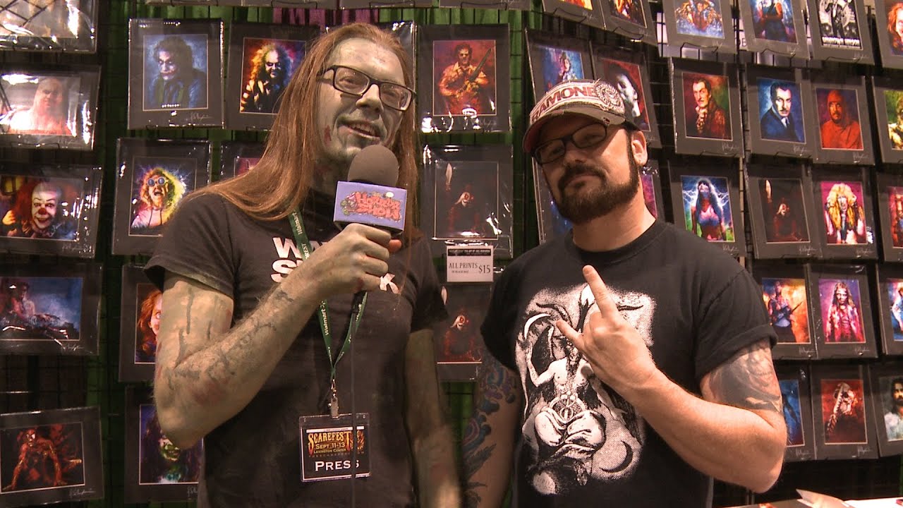 Spotlight on Artist JOEL ROBINSON - Scarefest 8 - The Horror Show