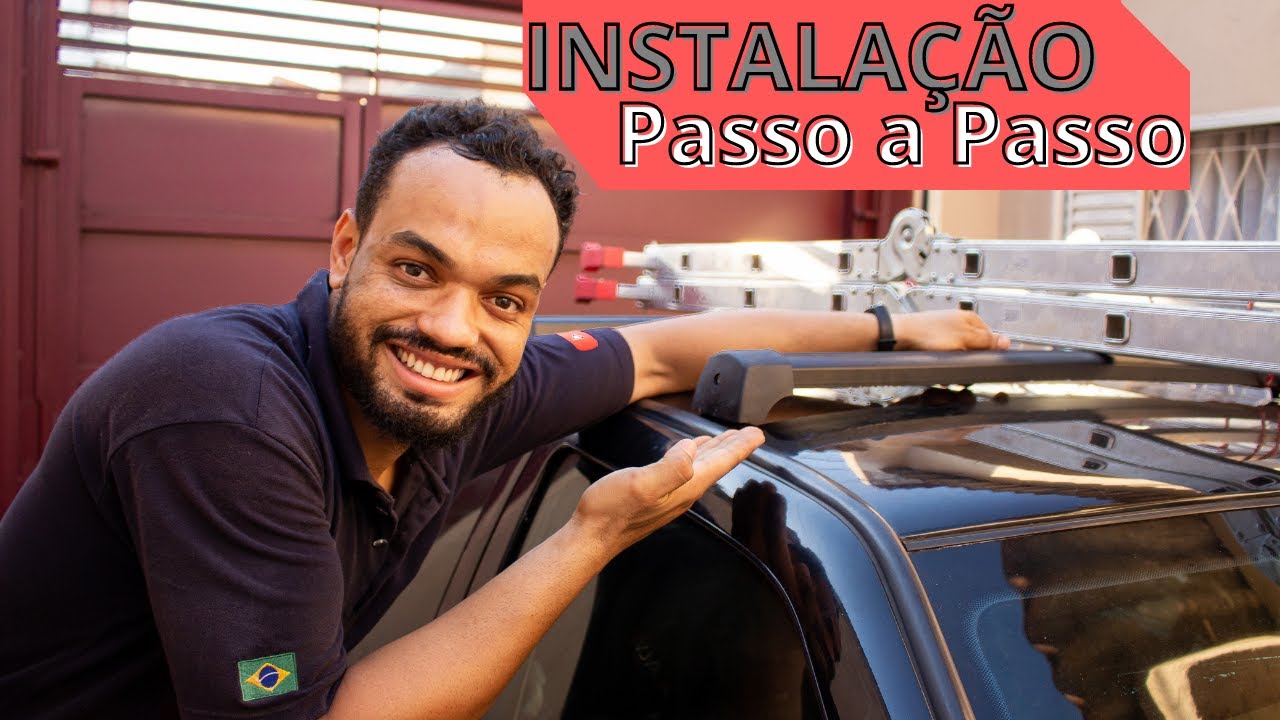 COMO INSTALAR RACK TETO- Instalação na prática do rack de teto Heavy Car para o Gol G3