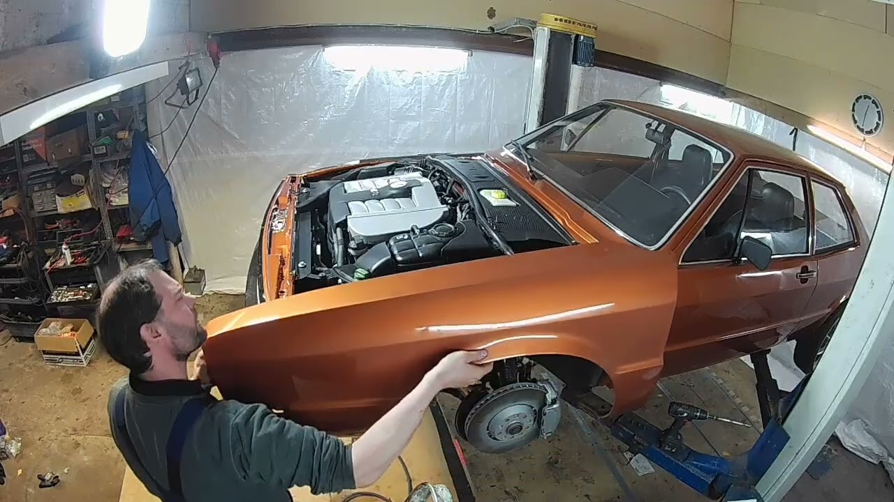 Montage Scirocco W8 4motion Part 42