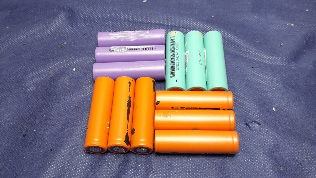 como saber se a sua célula de bateria de lítio  está boa  para fazer um Pack 12v