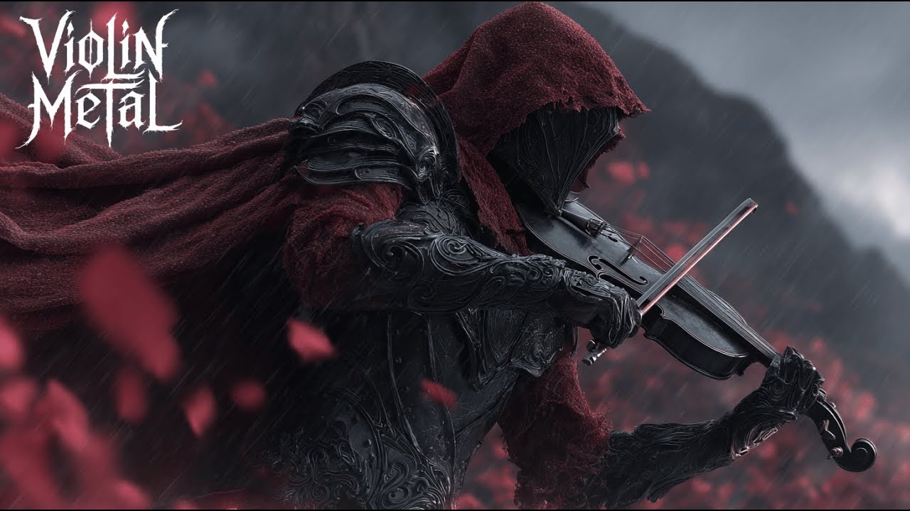 Melodies in the Abyss: Violin Bleeds Through Heavy Darkness