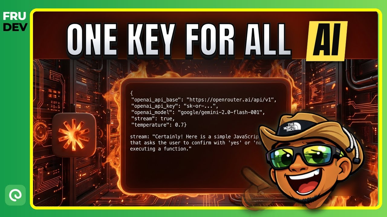OpenRouter + OpenClaw: Один API-ключ для ВСЕХ моделей ИИ! (Claude, OpenAI, Gemini и другие)