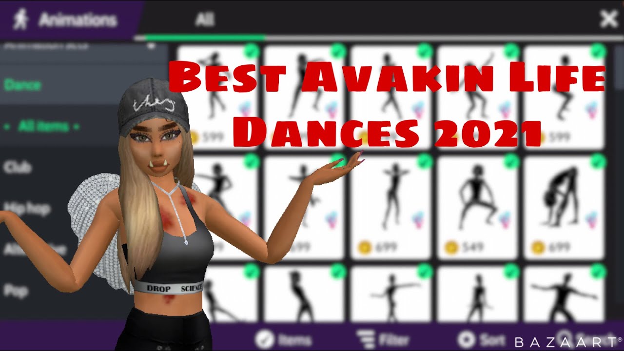 BEST DANCES ON AVAKIN LIFE| AVAKIN & MORE