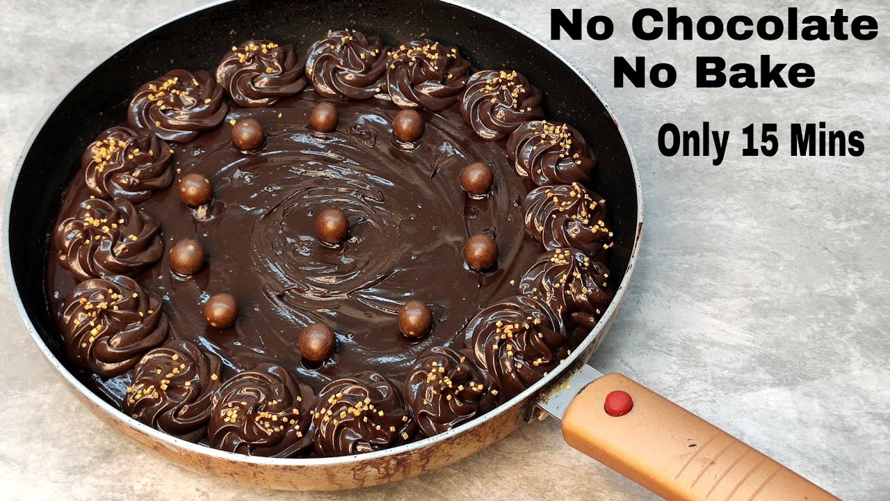 Chocolate Cake In Pan Without Chocolate,Cream,Egg|बिना चॉकलेट, चॉकलेट केक बनाएंगे तो हैरान हो जाएंगे