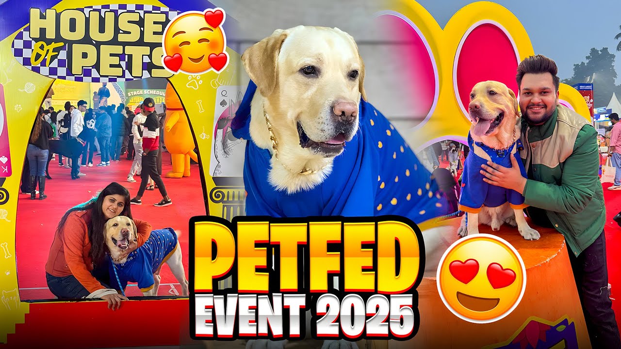 PetFed Delhi Event 2025😍 India&rsquo;s Biggest Pet Event❤️