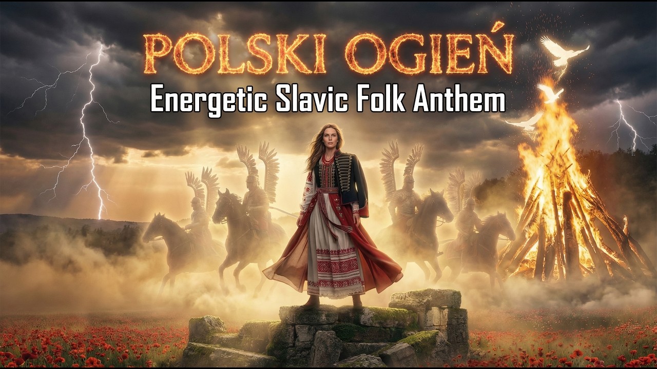 Polski Ogień 🔥 | Energetic Slavic Folk Anthem | Epic Polish Folk Pop