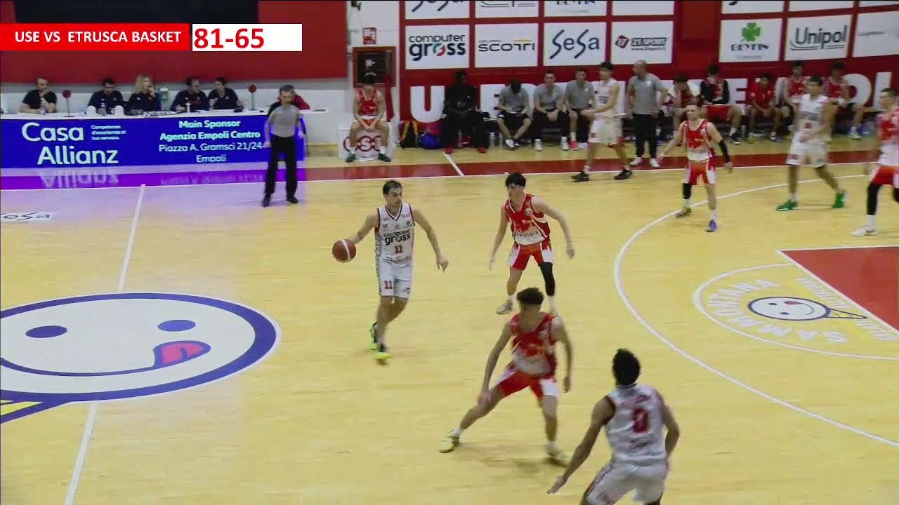 Use Computer Gross vs Le Patrie Etrusca Basket