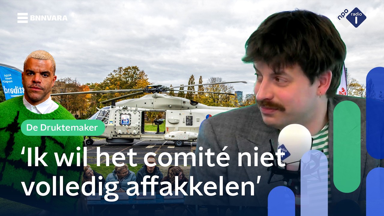 Sef wordt niet de Ambassadeur van de Vrijheid tijdens bevrijdingsdag | De Druktemaker | NPO Radio 1