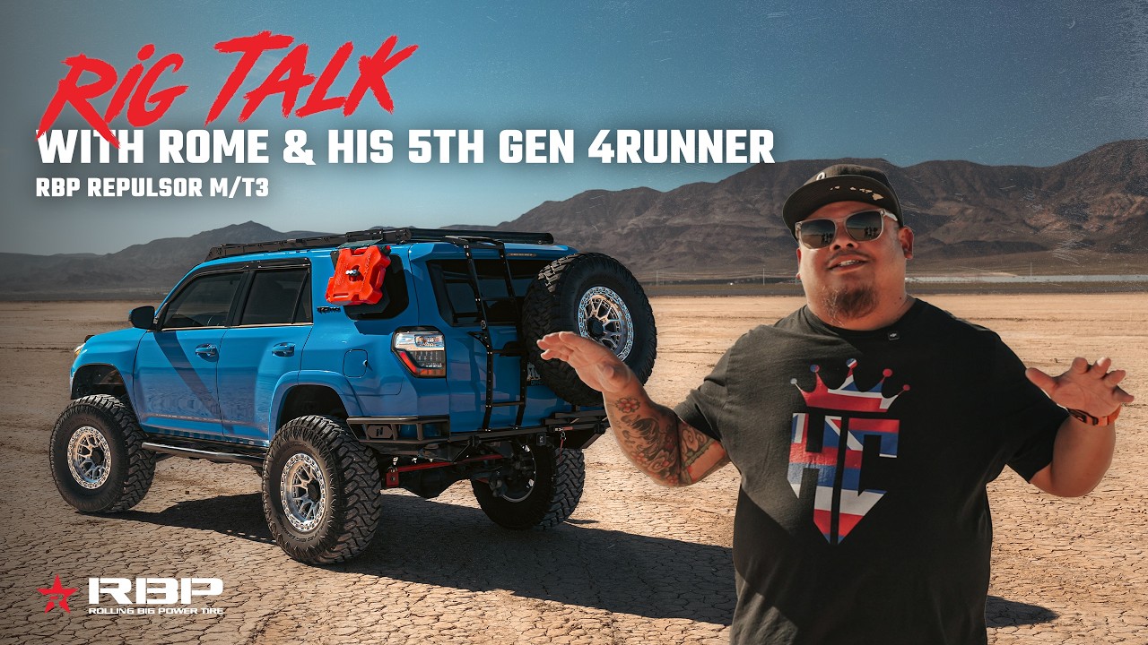 Built for Vegas: Rome's 5th Gen 4Runner + RBP Repulsor M/T3 Review | Rig Talk